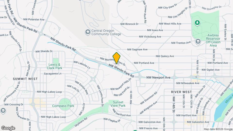 1937 NW Monterey Pines Dr Map and Location Details