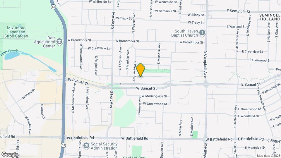 1006 W Edgewood St Map and Location Details