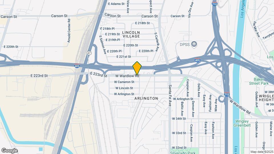 2112 W Wardlow Rd Map and Location Details