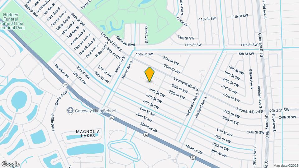 4717 25th St SW Mapa y Detalles de la Ubicación
