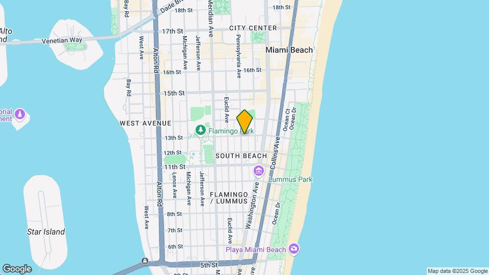 1255 Pennsylvania Ave Map and Location Details