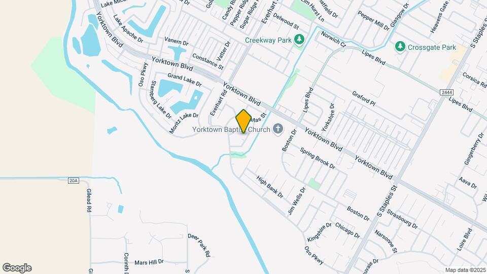 7625 Odessa Dr Map and Location Details