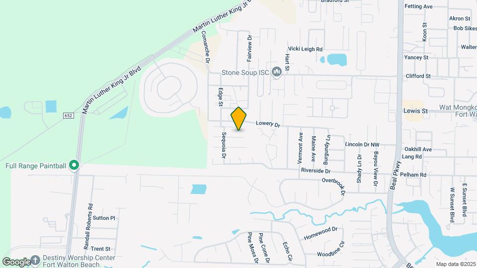 707 Osage Dr Map and Location Details