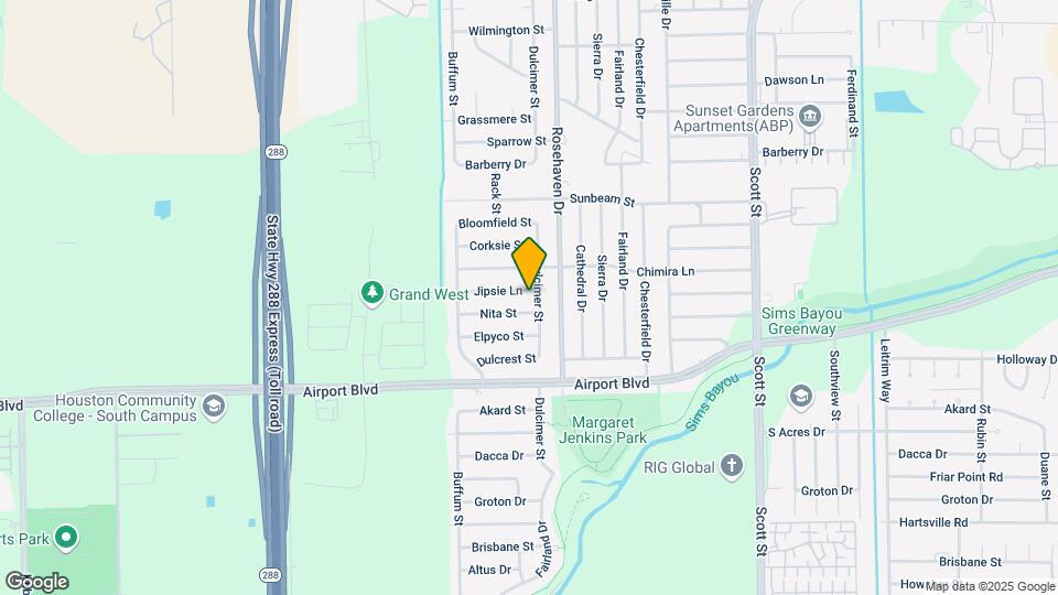 3126 Jipsie Ln Map and Location Details
