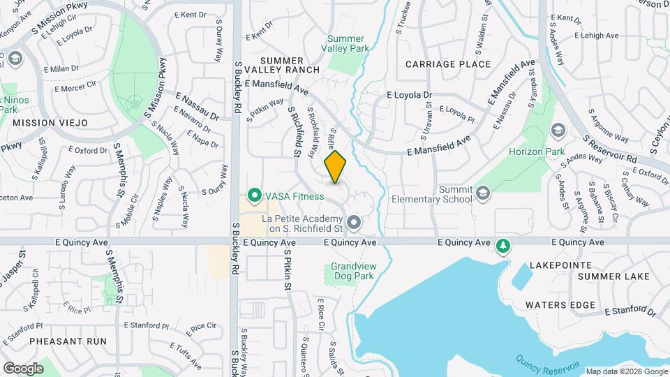 4221 S Richfield Way Map and Location Details