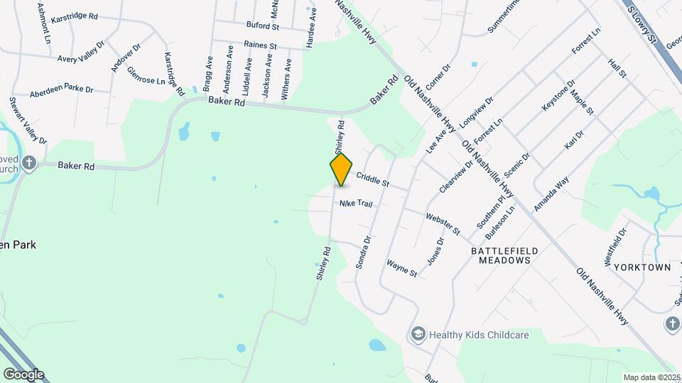 349 Shirley Rd Map and Location Details