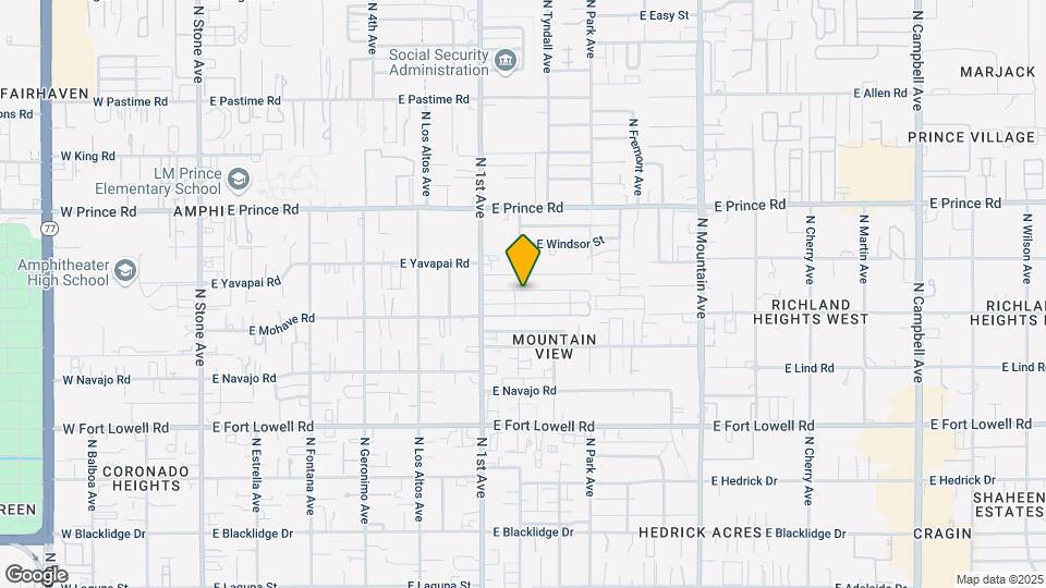 803 E Holaway Dr Map and Location Details