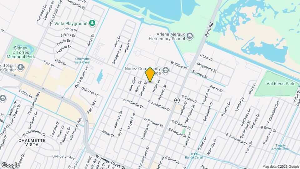 426 W Genie St Map and Location Details