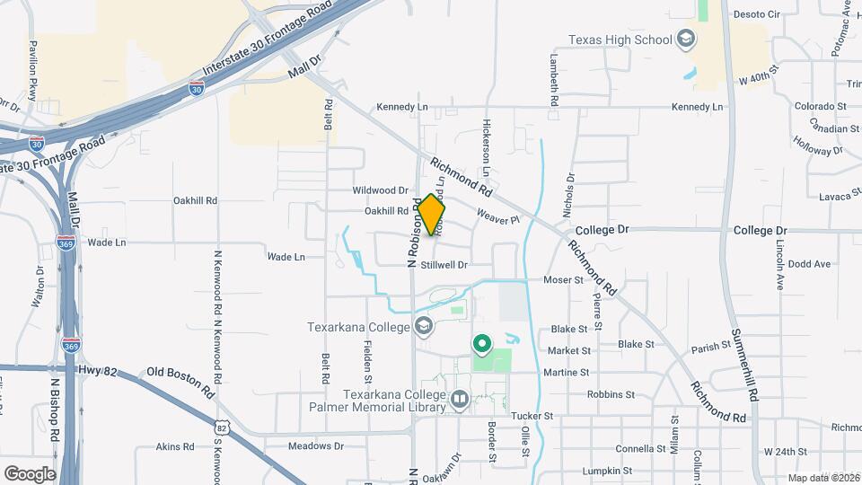 3307 Robinhood Ln Map and Location Details