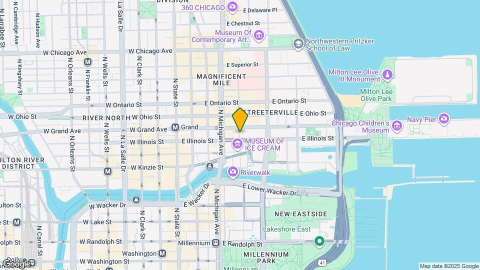 200 N St Clair St Map and Location Details