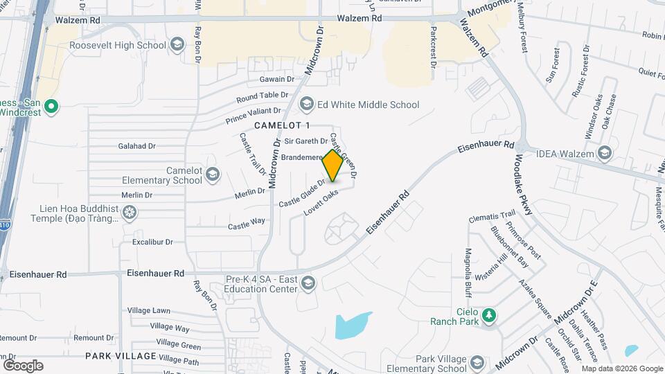 5715 Lovett Oaks Map and Location Details