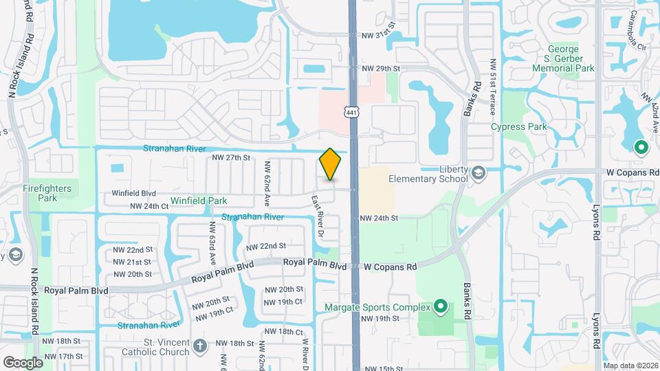 5755 Winfield Blvd Map and Location Details