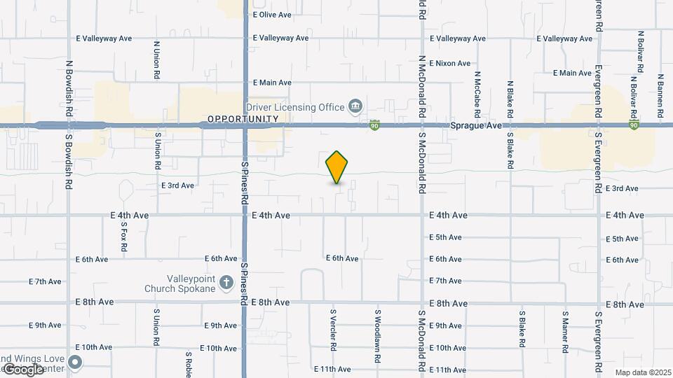 12703-12709 E 3rd Ave Mapa y Detalles de la Ubicación