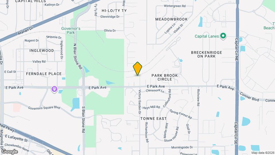 2104 Victory Garden Dr Map and Location Details