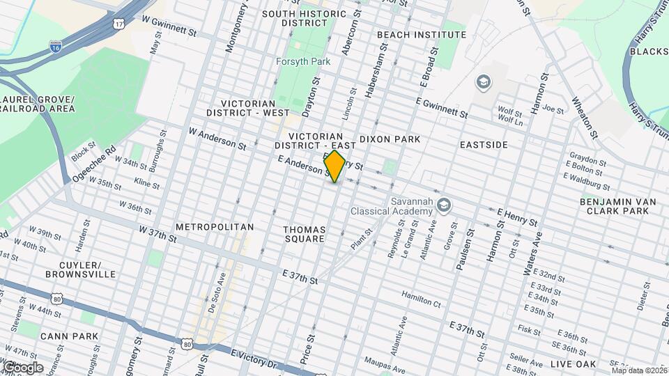 316 E 31st St Mapa y Detalles de la Ubicación
