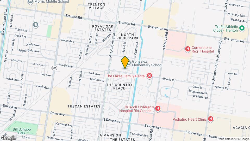 16 E Martin Ave Mapa y Detalles de la Ubicación