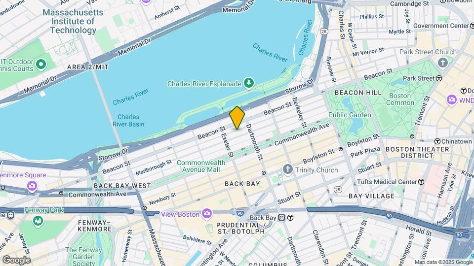 177 Marlborough St, Unit 5 Map and Location Details