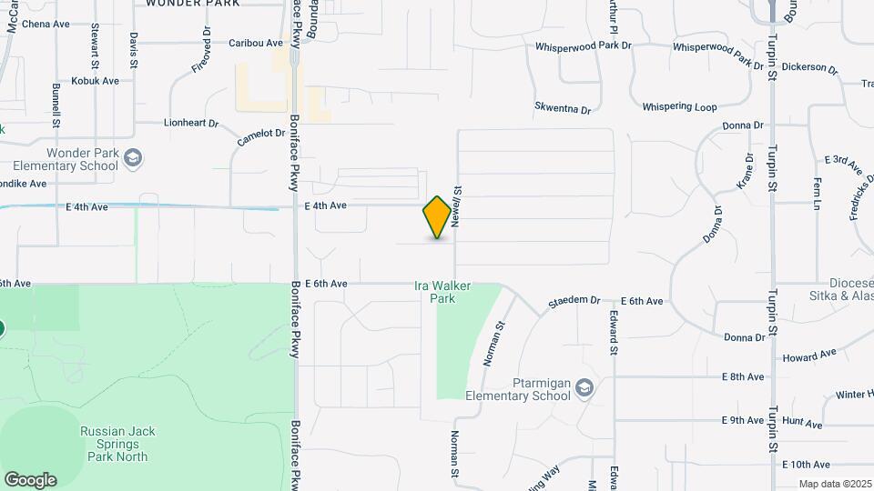 5840 Rocky Mountain Ct Map and Location Details