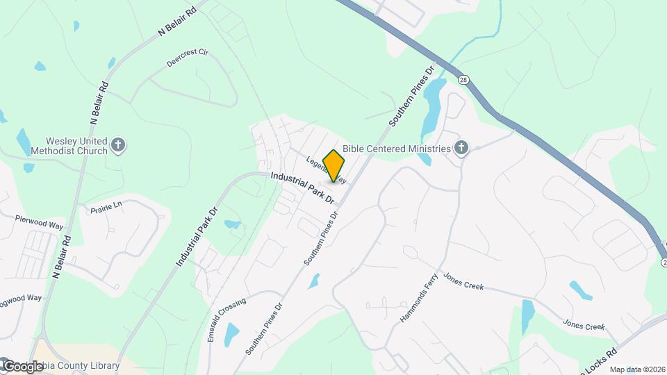 719 Bonnie Oaks Ln Map and Location Details