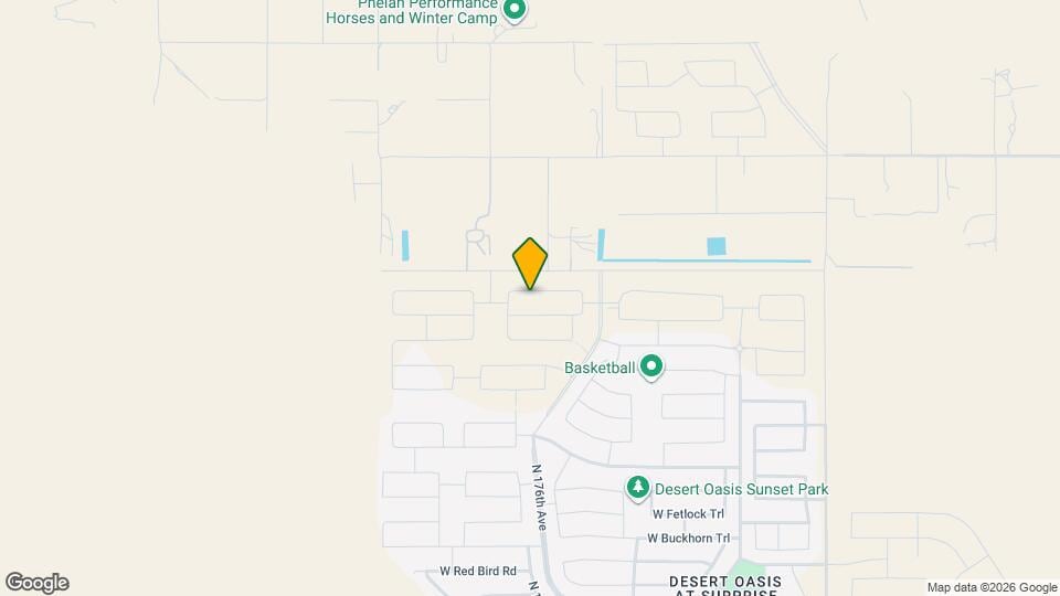 17635 W Red Fox Rd Map and Location Details