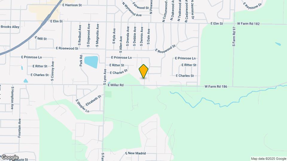 1603 E Miller Rd Mapa y Detalles de la Ubicación