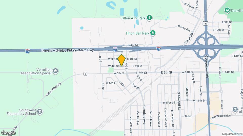 112 W 4th St Map and Location Details