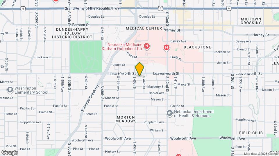 4418 Marcy St Map and Location Details