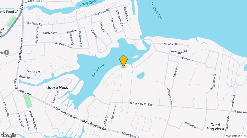 1050 Pine Ave Map and Location Details