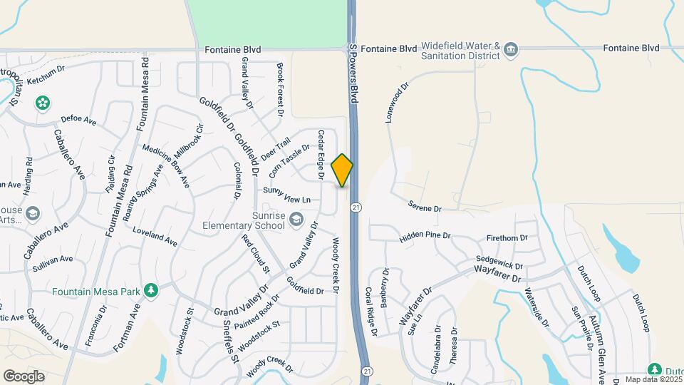 6965 Sugar Creek Cir Map and Location Details