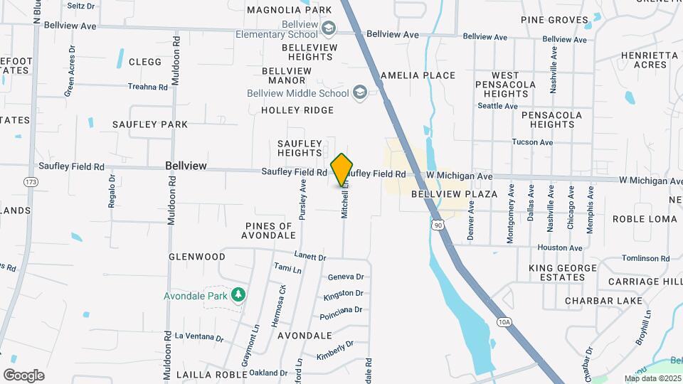 5931 Mitchell Ln Map and Location Details