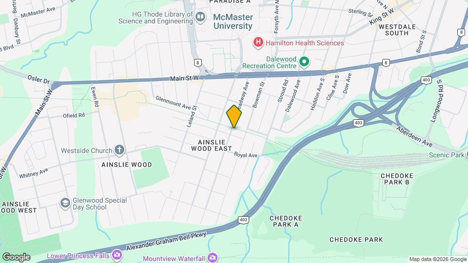 24 Ward Av Map and Location Details