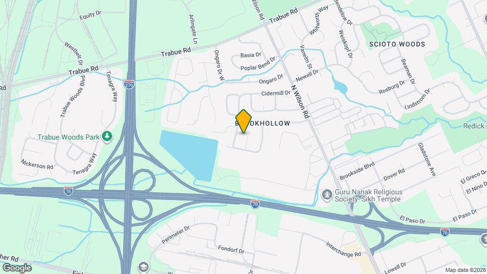 1285 Deer Lake Ct Map and Location Details