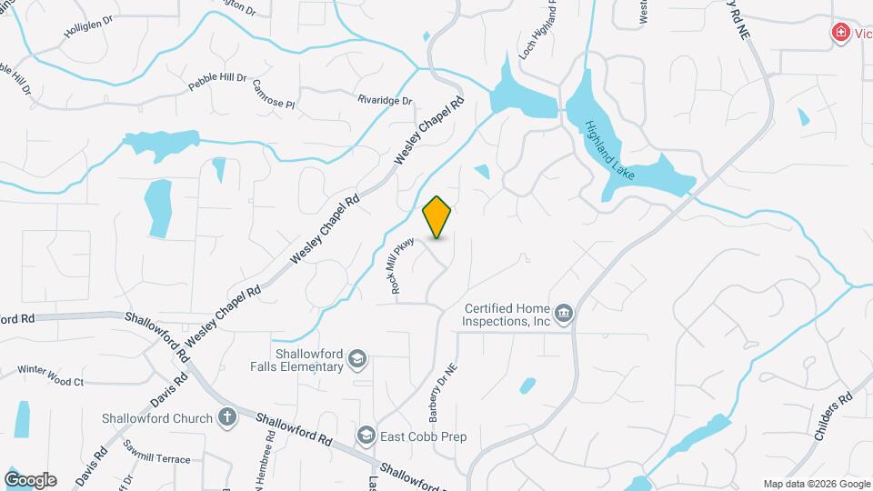 4005 Rock Mill Pkwy Map and Location Details