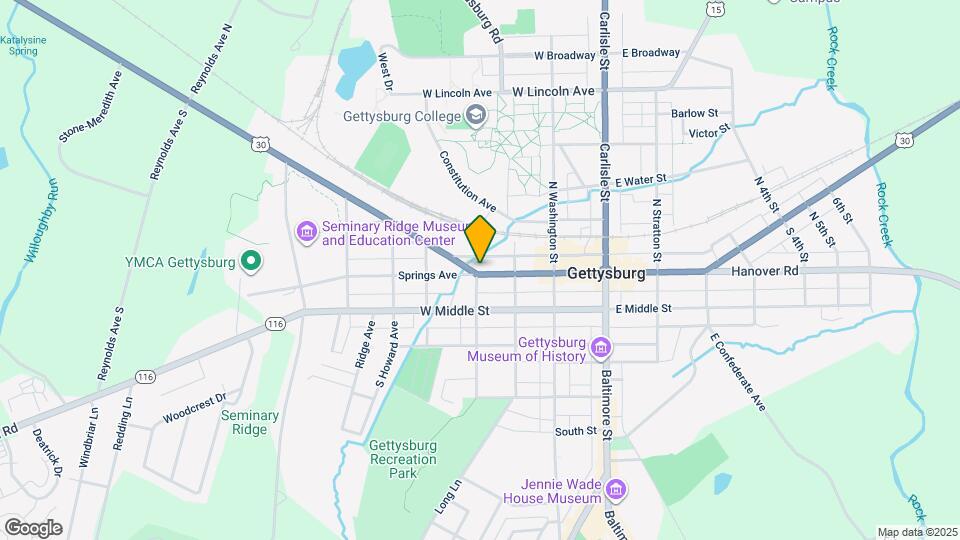 255 Chambersburg St Map and Location Details