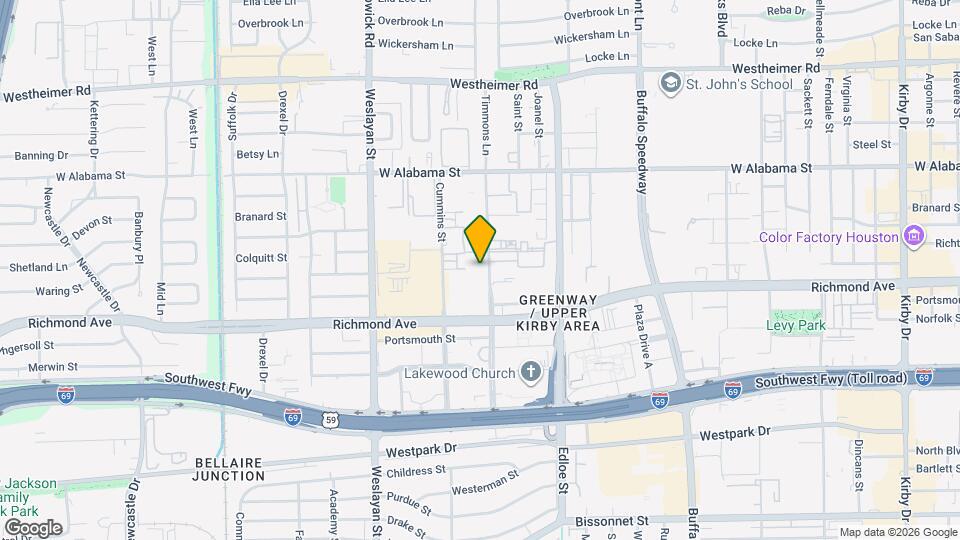 3402 Timmons Ln Map and Location Details