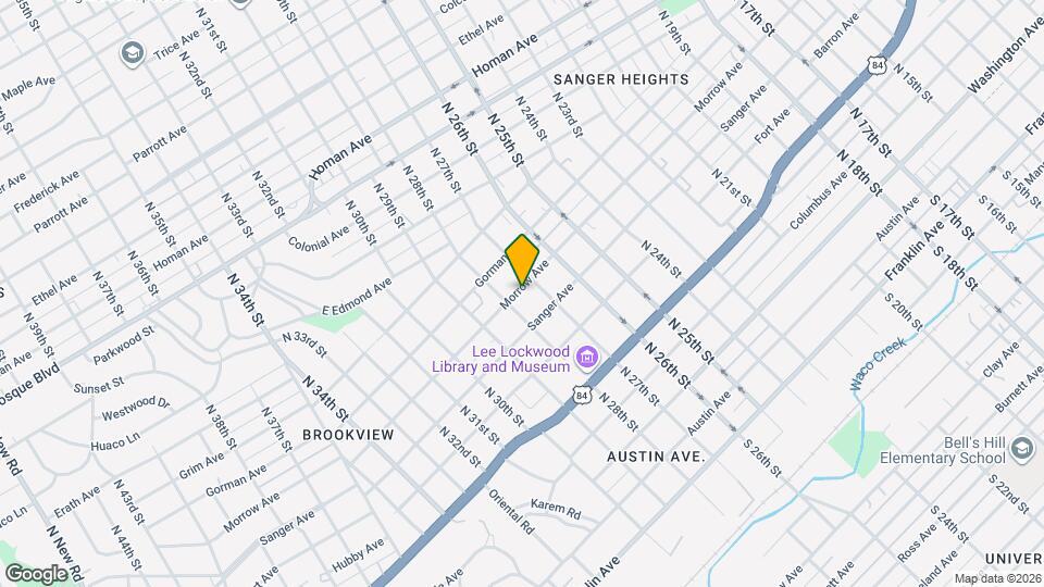 2716 Morrow Ave Mapa y Detalles de la Ubicación
