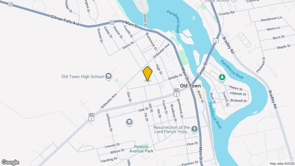 199 Veazie St, Unit 2 Map and Location Details