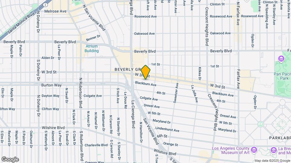 8437 Blackburn Ave Map and Location Details
