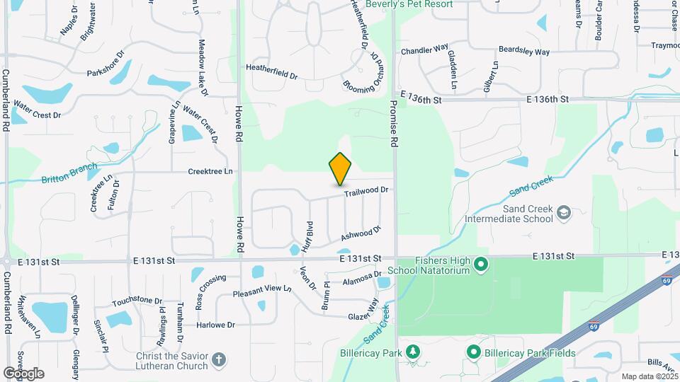 10856 Trailwood Dr Map and Location Details
