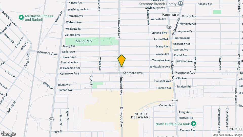 2271-2277 Elmwood Ave Map and Location Details