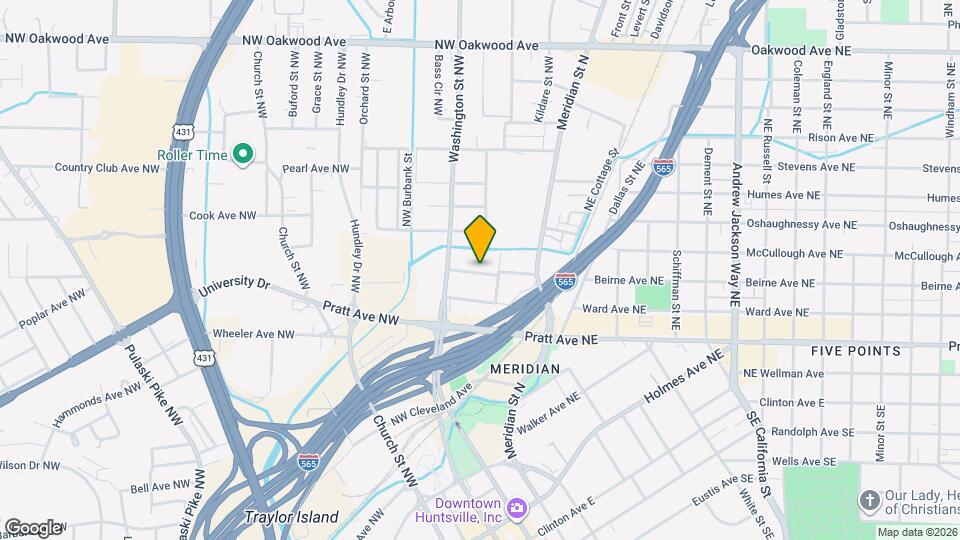 208 Beirne Ave NW Map and Location Details
