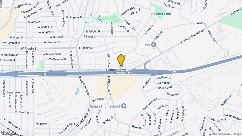371 E Pomona Blvd Mapa y Detalles de la Ubicación