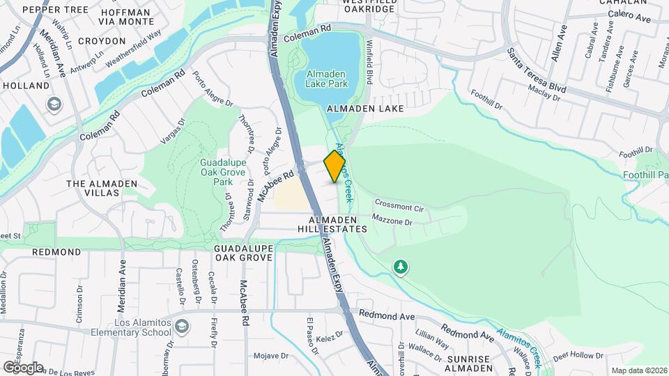 1054 Cross Springs Ct, Unit ADU Mapa y Detalles de la Ubicación