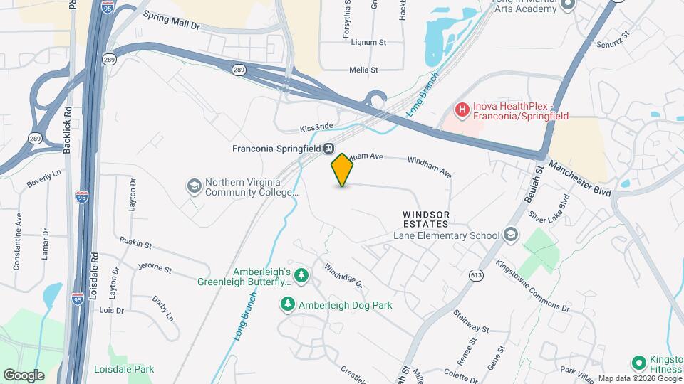 6540 Windham Ave Map and Location Details