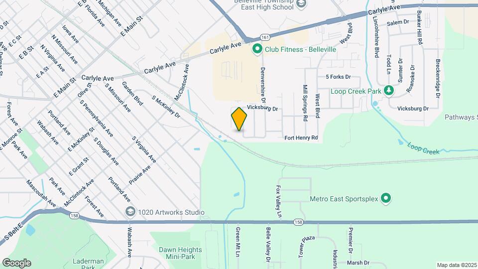 3329 Dovershire Dr Mapa y Detalles de la Ubicación