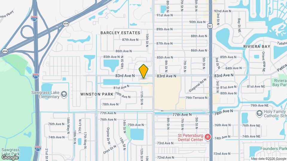 1044 82nd Terrace N Map and Location Details