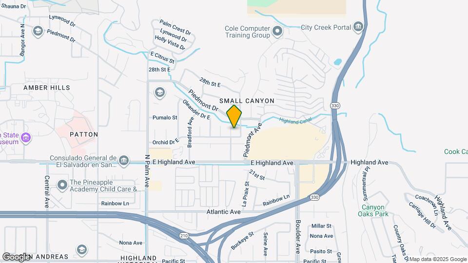 2385 Denair Ave Map and Location Details