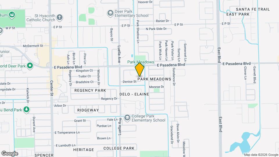 3709 Elizabeth Map and Location Details