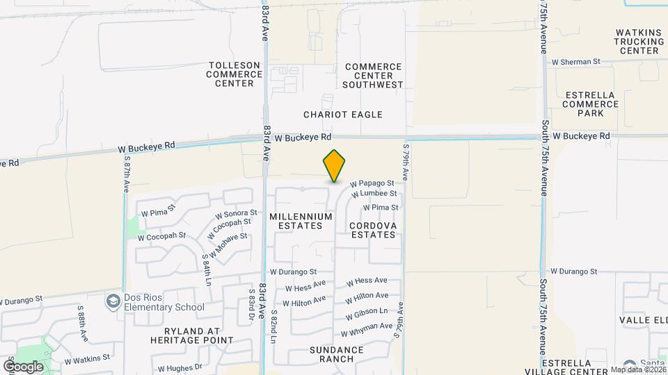 1505 S 81st Dr Map and Location Details