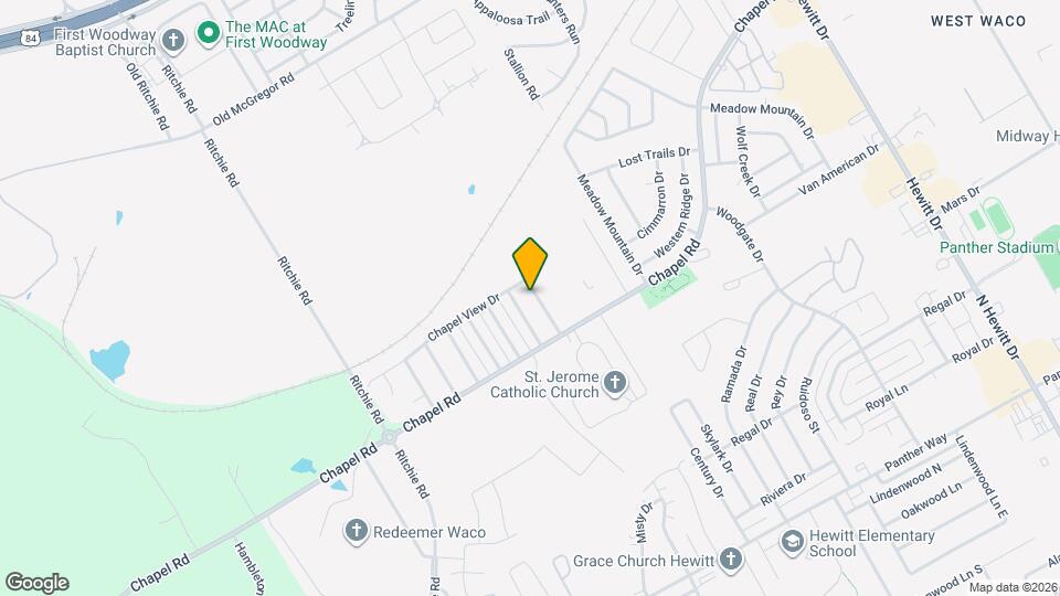 1309 Chapelwood Dr Map and Location Details